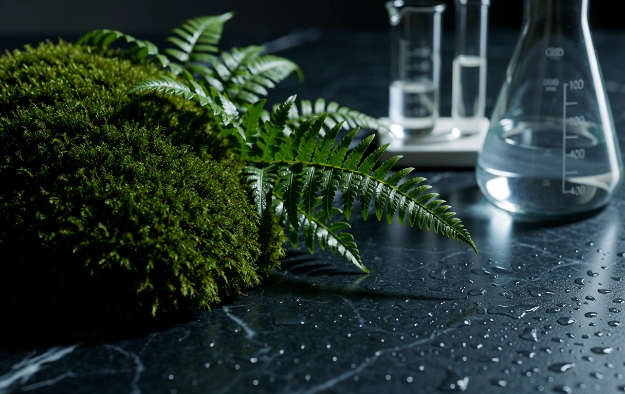 Botanical texture background